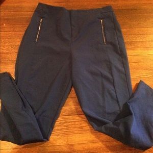 Missguided cobalt blue straight leg pants