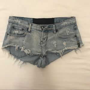 ONE TEASPOON demin shorts