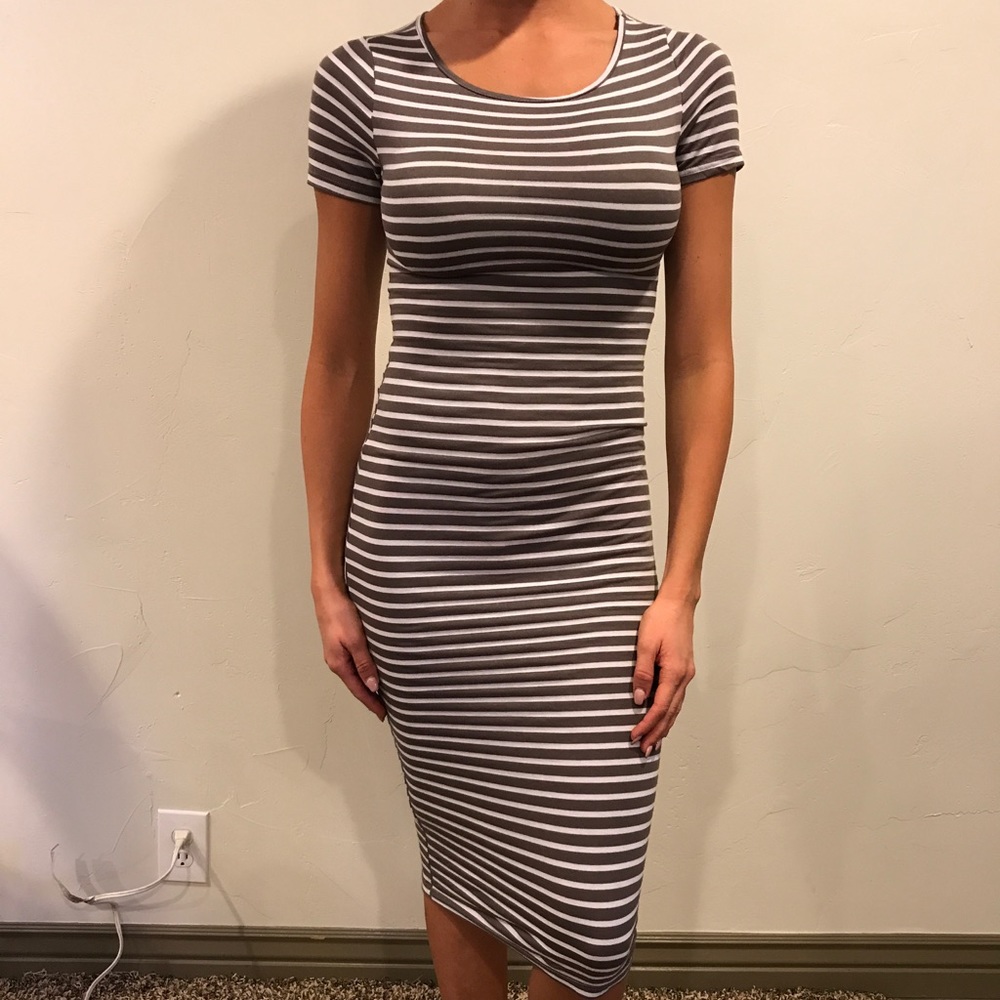 Stripe bodycon