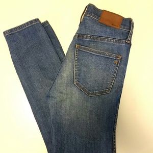 Madewell 10 Inch High Riser Skinny Skinny Jeans