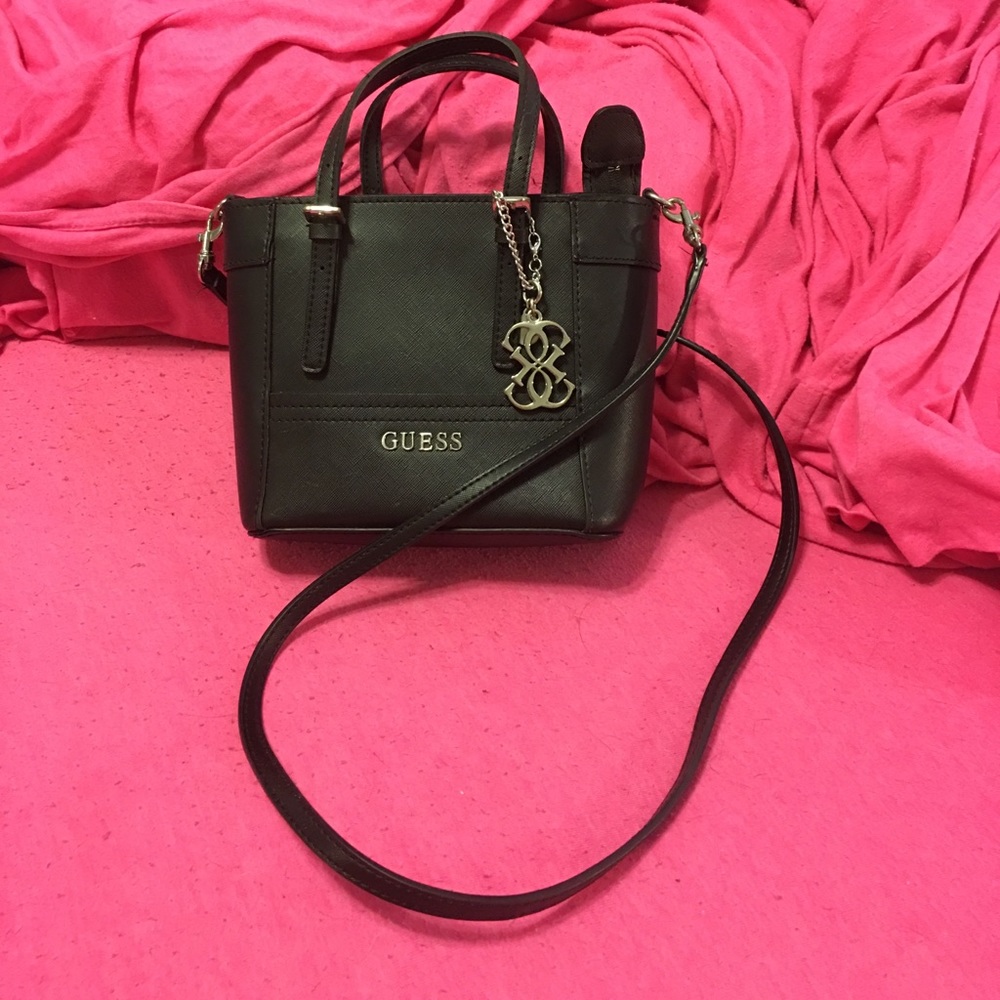 SOLD on Mercari!!! Little Black Guess Purse