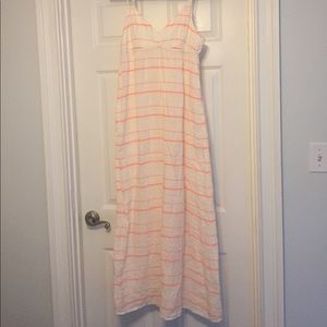 Linen J Crew maxi dress