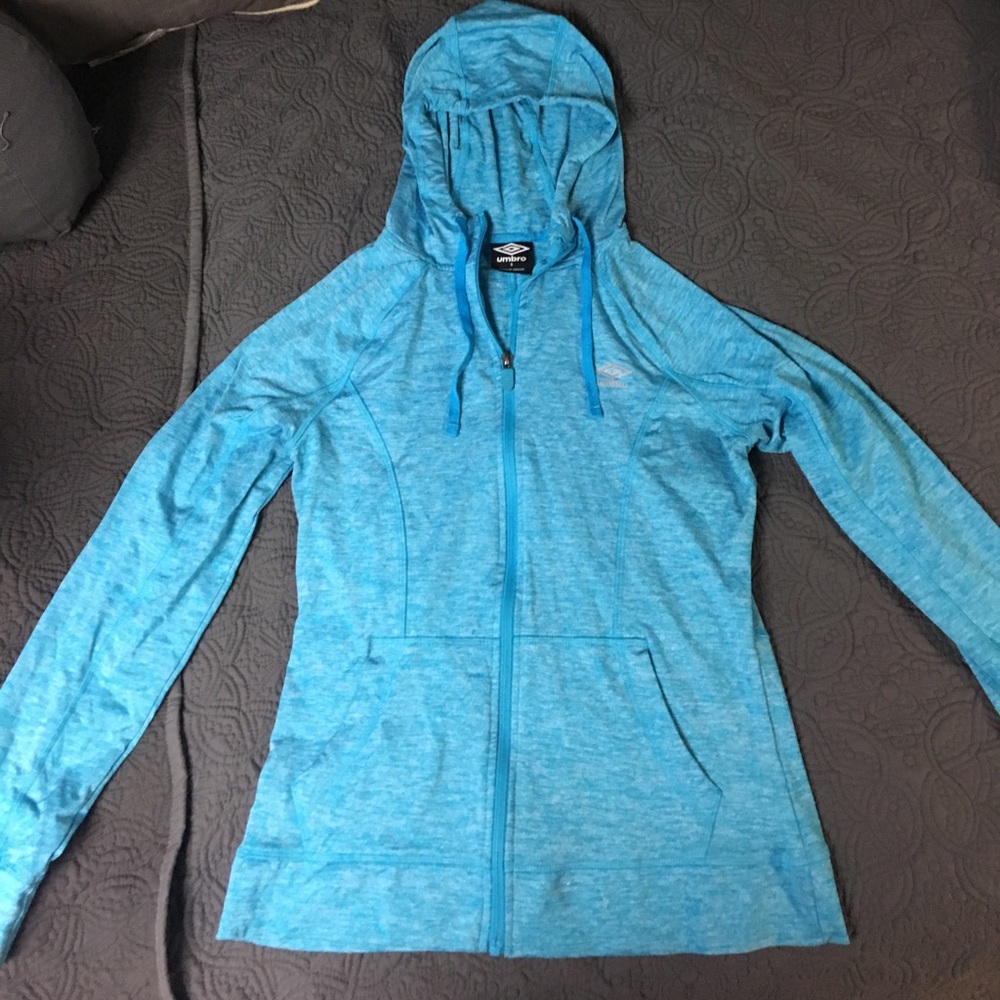 Light blue umbro zip-up