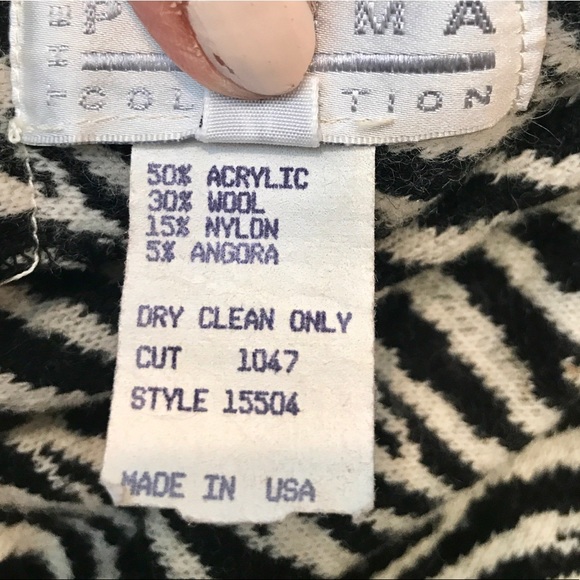 Beautiful vintage zebra print skirt - Picture 5 of 5