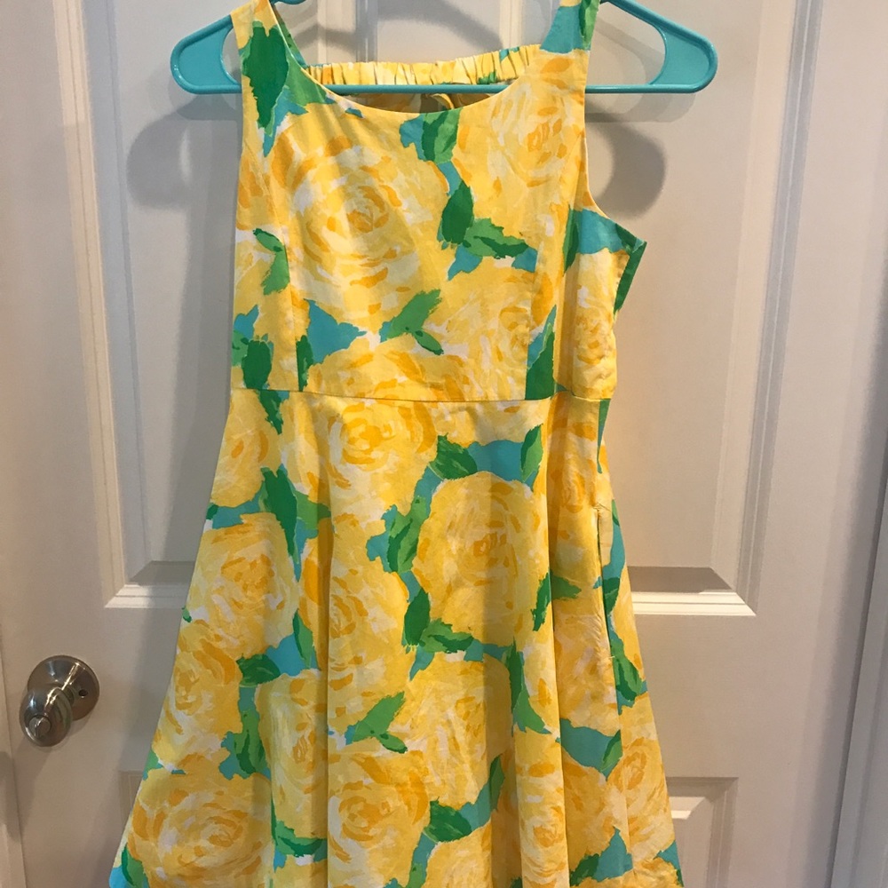 Yellow First Impressions Lilly Pulitzer Dress