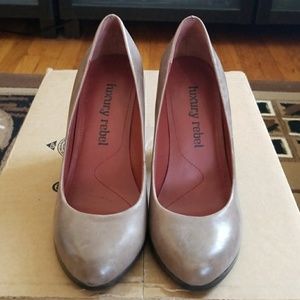 Luxury Rebel Varda Pump Chunky Platform Heel