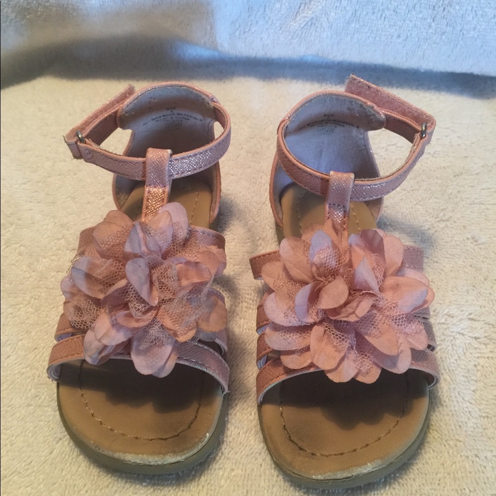 Toddler light pink sandals