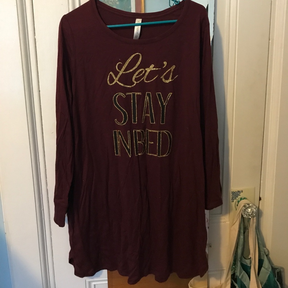 Lane Bryant Cacique pajama top