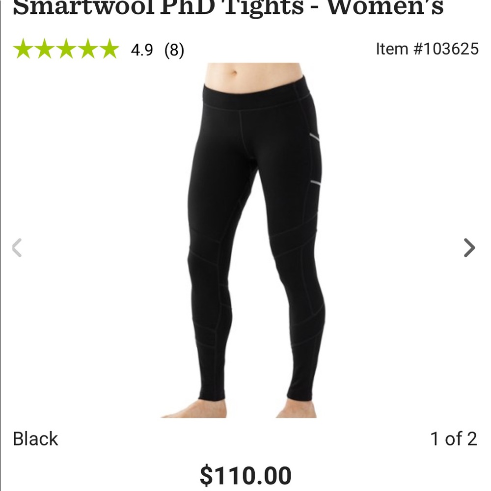 REÍ phd leggings in grey and black