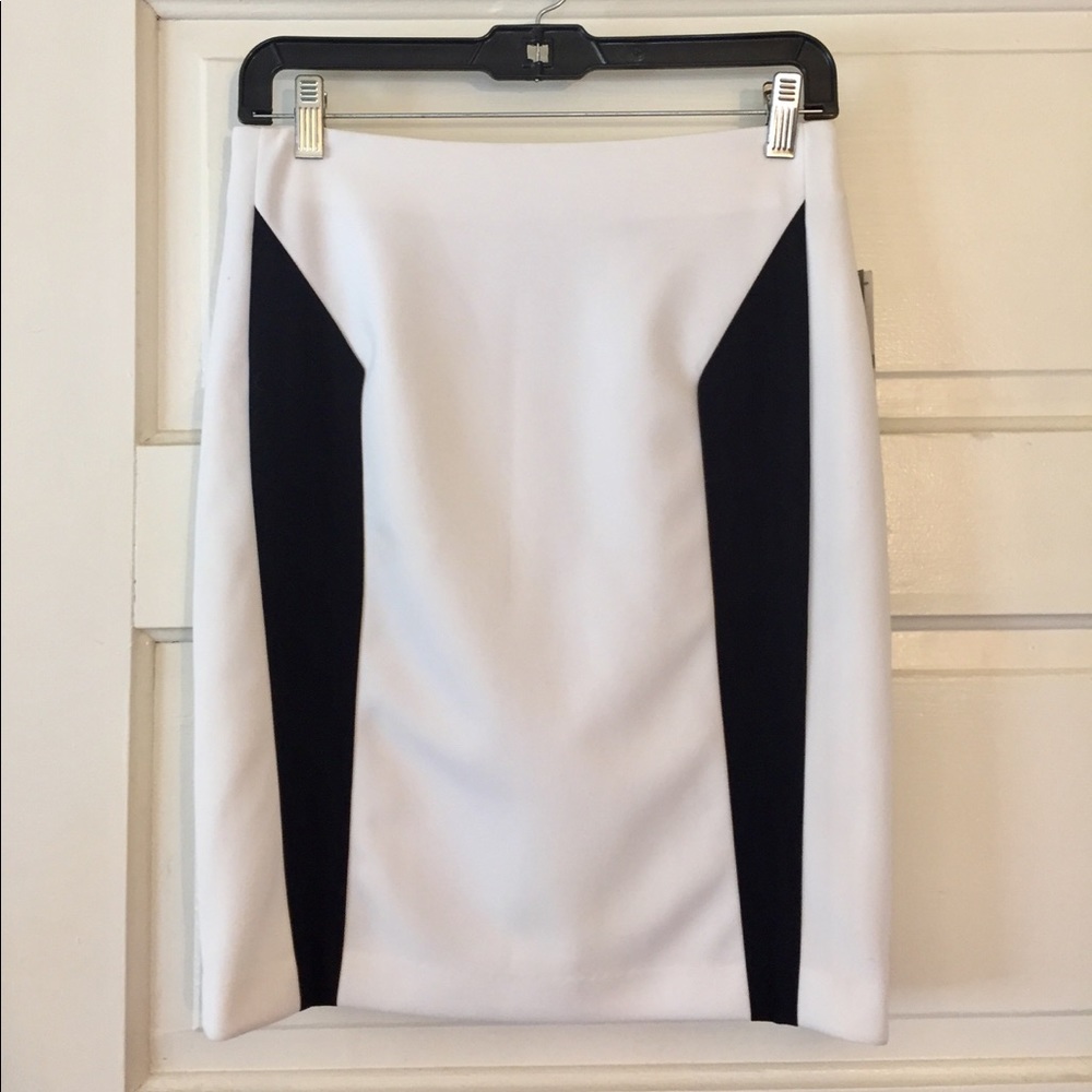Bar 3 Color Block Pencil Skirt