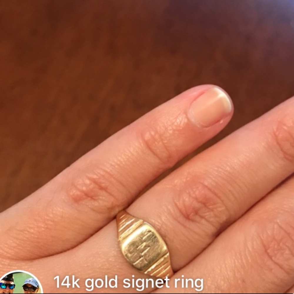 14k gold ring