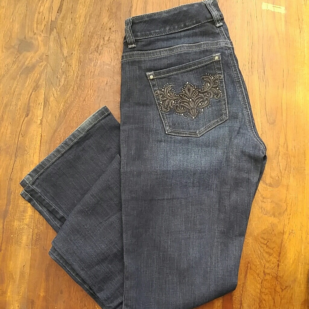 WHBM Dark Wash Jeans