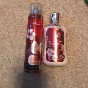 New Japanese Cherry Blossom Mist & Body Lotion