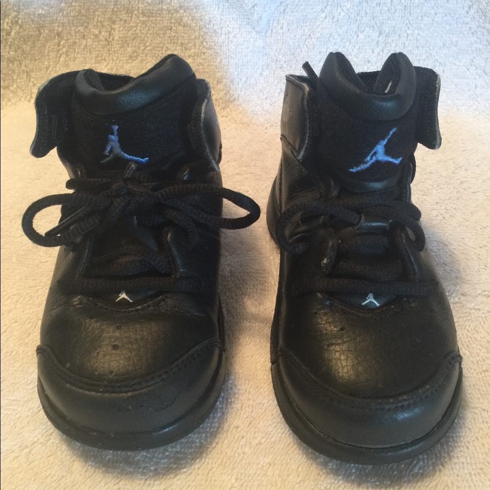 Black Carmelo Anthony Toddler Air Jordan Sneakers