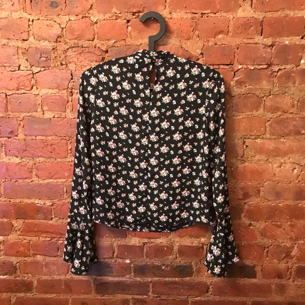 Forever 21 Chiffon Floral Blouse - Picture 2 of 4