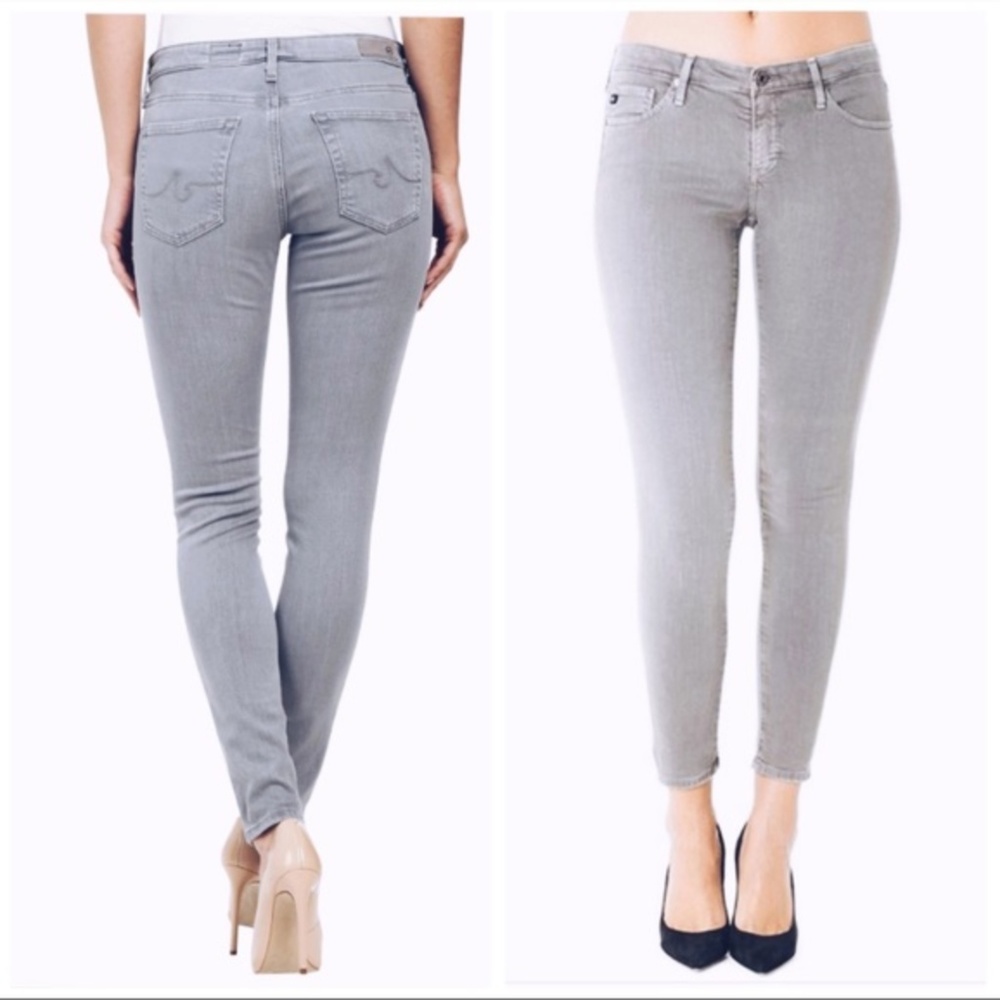 Adriano Goldschmied skinny grey jeans, size 26R