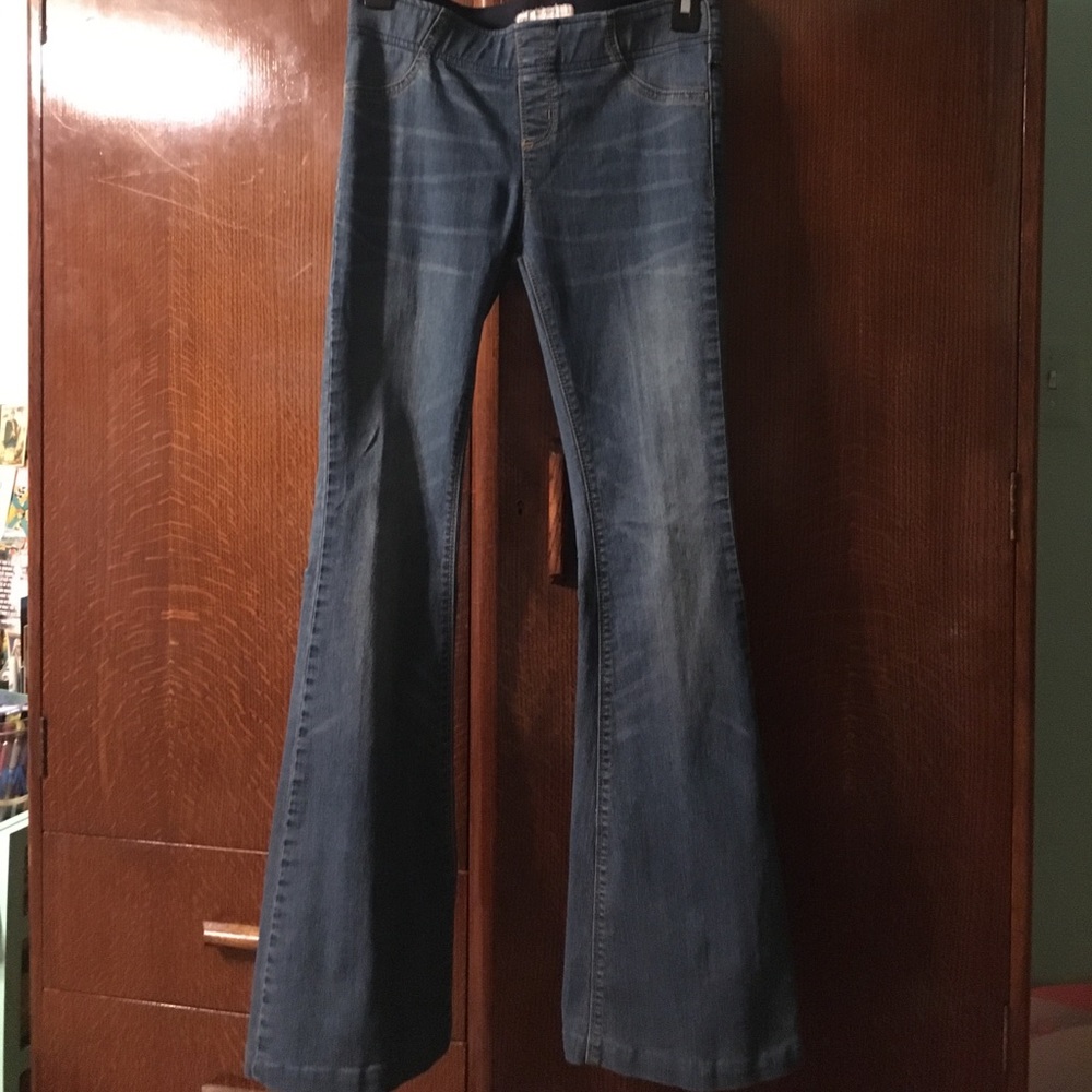 Bell-bottom Free People jeans