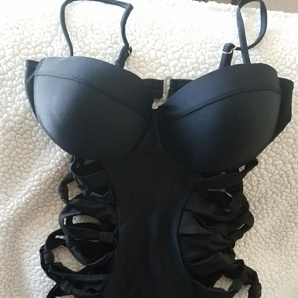 SzM Black sexy one piece