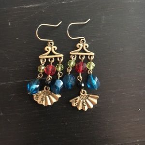 Interesting Asian inspired earrings.