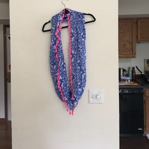 Lilly Pulitzer Tassel Infinity Scarf