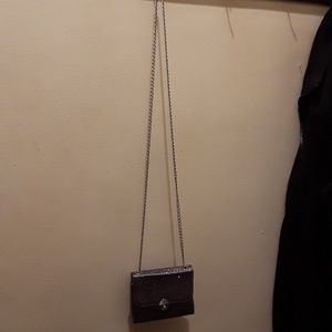 Purple handbag