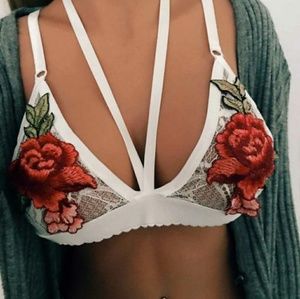 NEW floral bralette