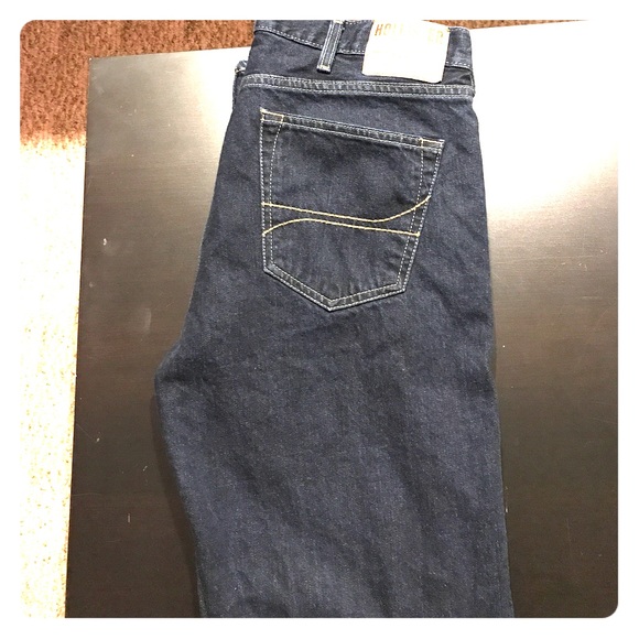Hollister Other - Hollister Slim Straight Dark Wash Jeans