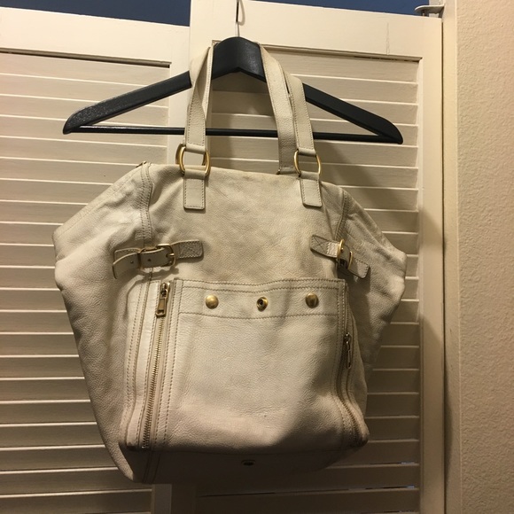 Yves Saint Laurent Downtown Leather Tote