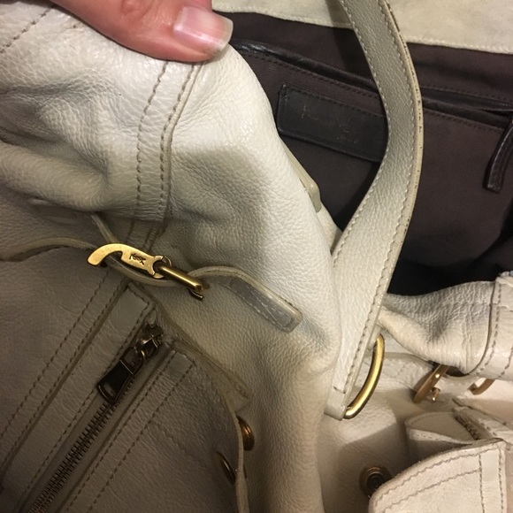 Yves Saint Laurent Downtown Leather Tote