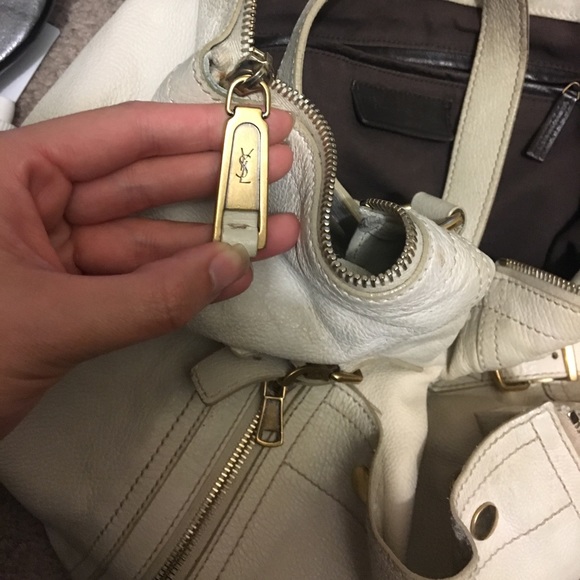 Yves Saint Laurent Downtown Leather Tote