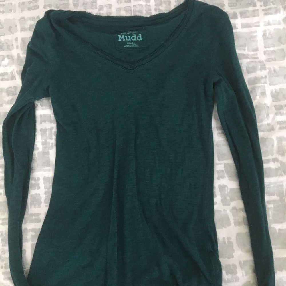 Aqua long sleeve top