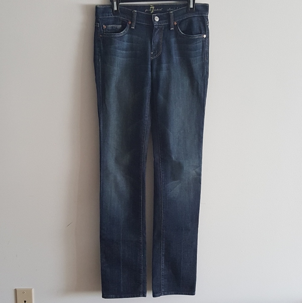 7 for All Mankind Straight Leg Jeans Size 27