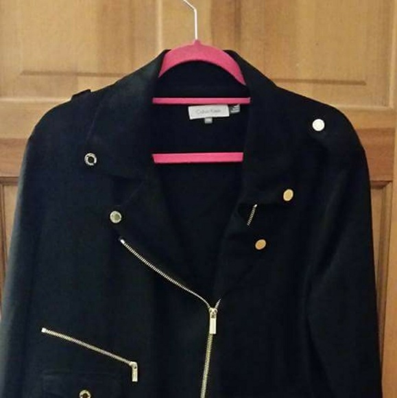 Calvin Klein Jackets & Blazers - Gently Worn Calvin Klein Moto Suit Jacket