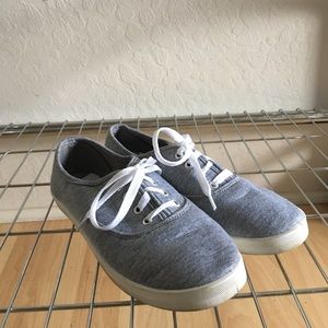 Grey sneakers