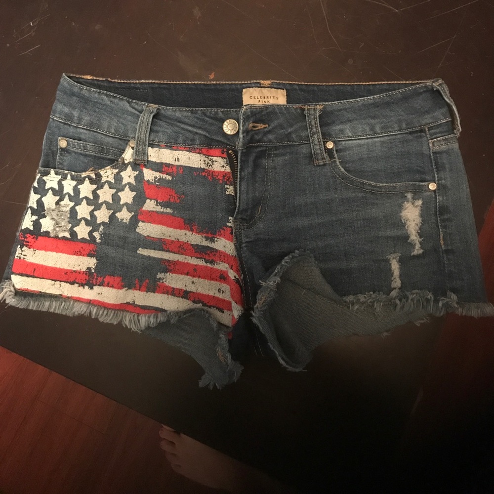 Celebrity Pink jean shorts