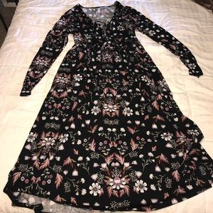 Large xhilaration boho dress, long sleeve