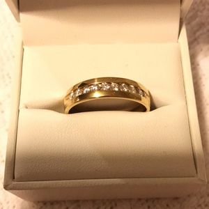 Diamond wedding band 1/2 ct