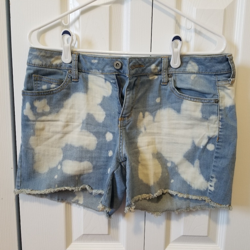 bleached shorts