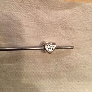 I love you charm