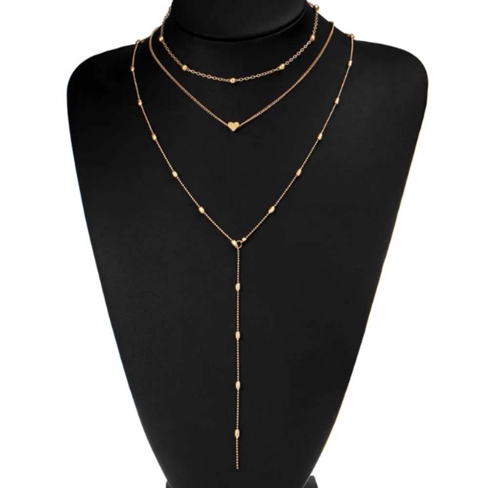 Heart Chain Necklace - Picture 2 of 3