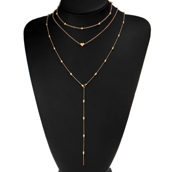 Heart Chain Necklace - Picture 2 of 3