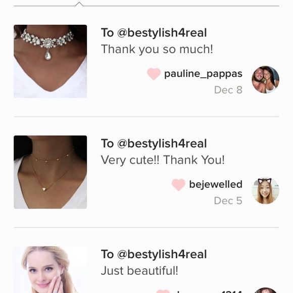 Heart Chain Necklace - Picture 3 of 3