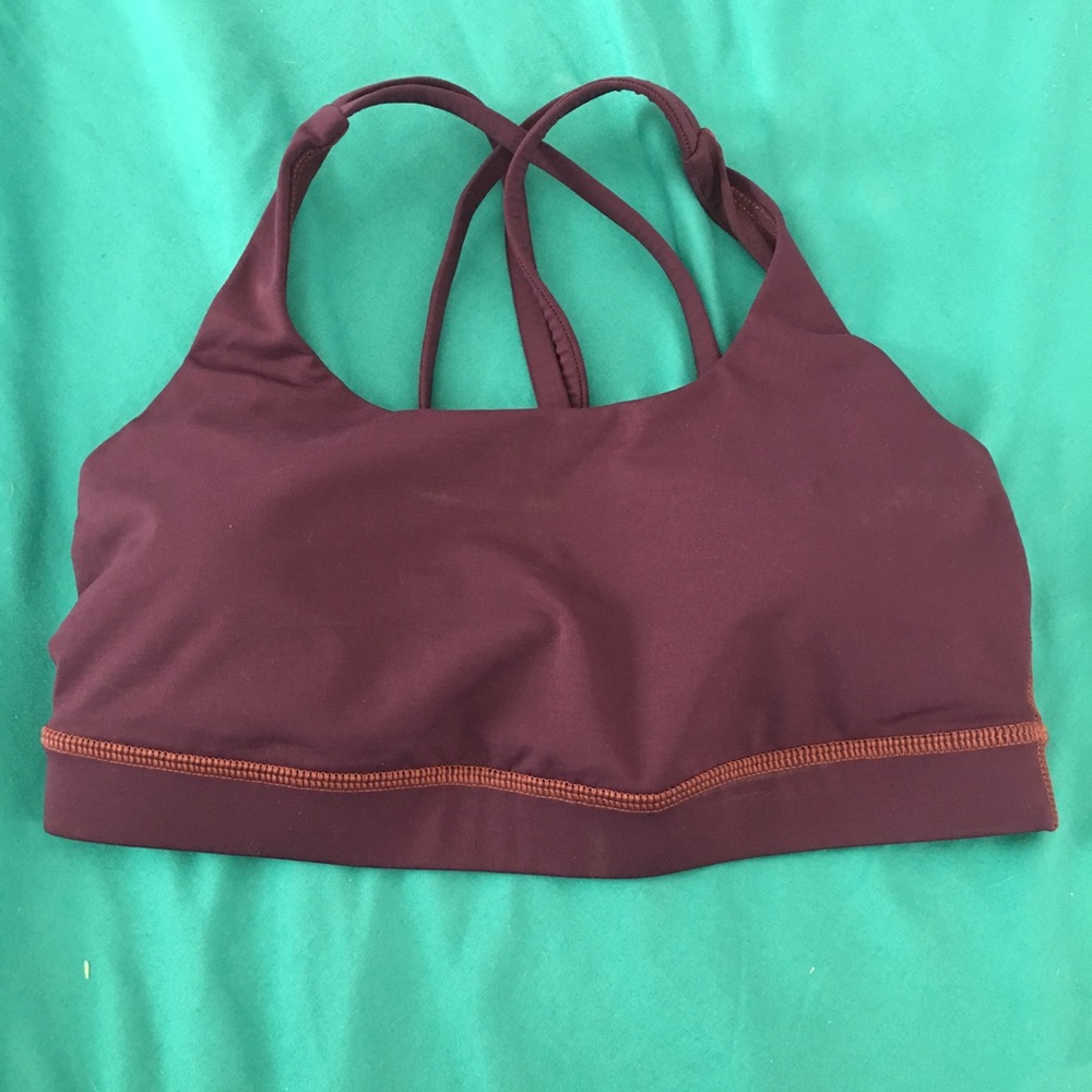 Lululemon purple energy bra!