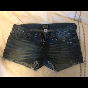 Lucky jean shorts
