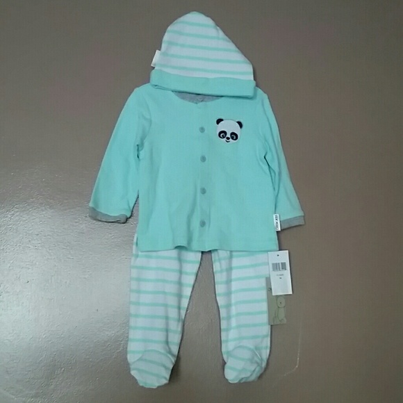 🎉HP 🐼Three Piece Panda Set Mint🐼 - Picture 2 of 5