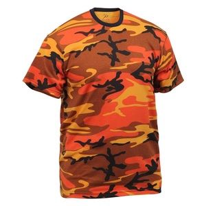 Orange Camo Tee