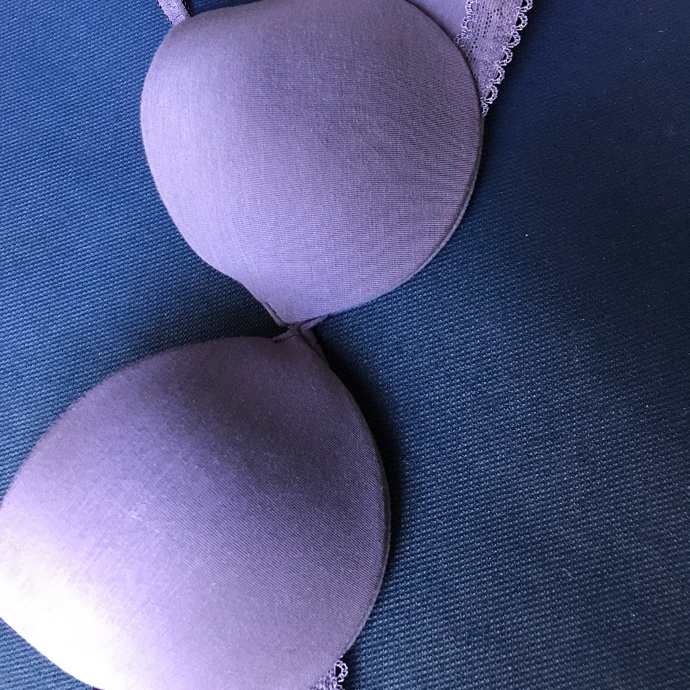 NWT Diesel Anouk Push Up Bra Purple Grey 34B