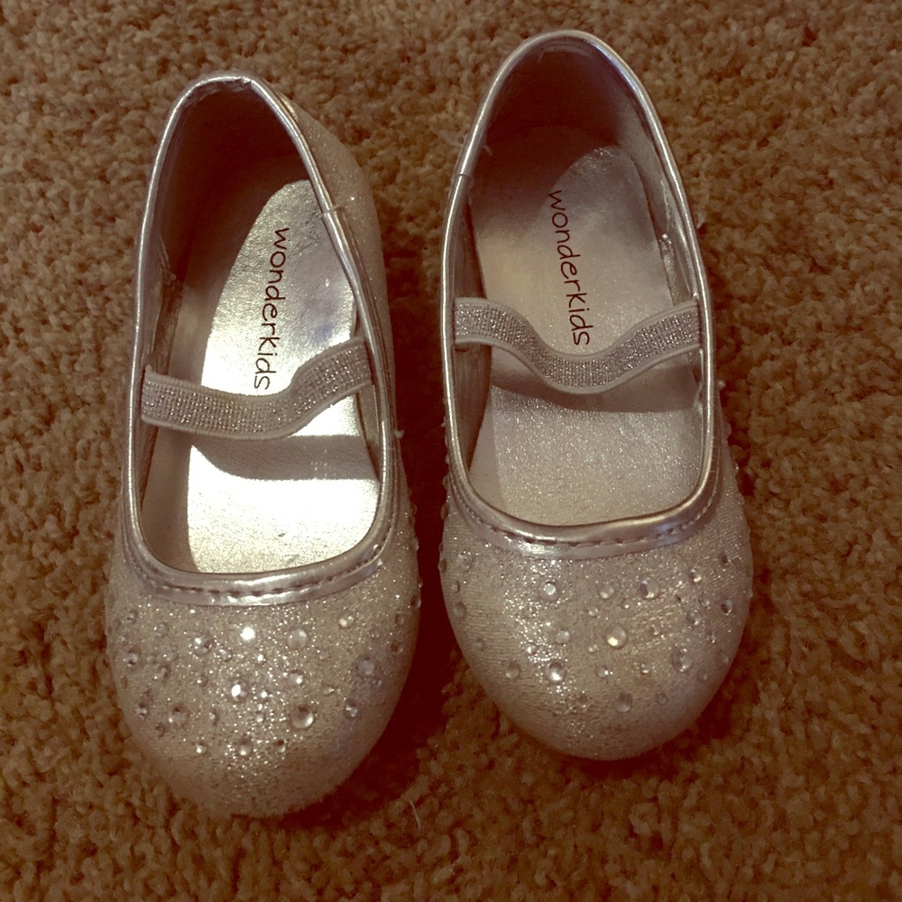 Toddler girls dress ballet flats