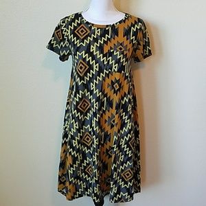 LuLaRoe Carly Aztec Print