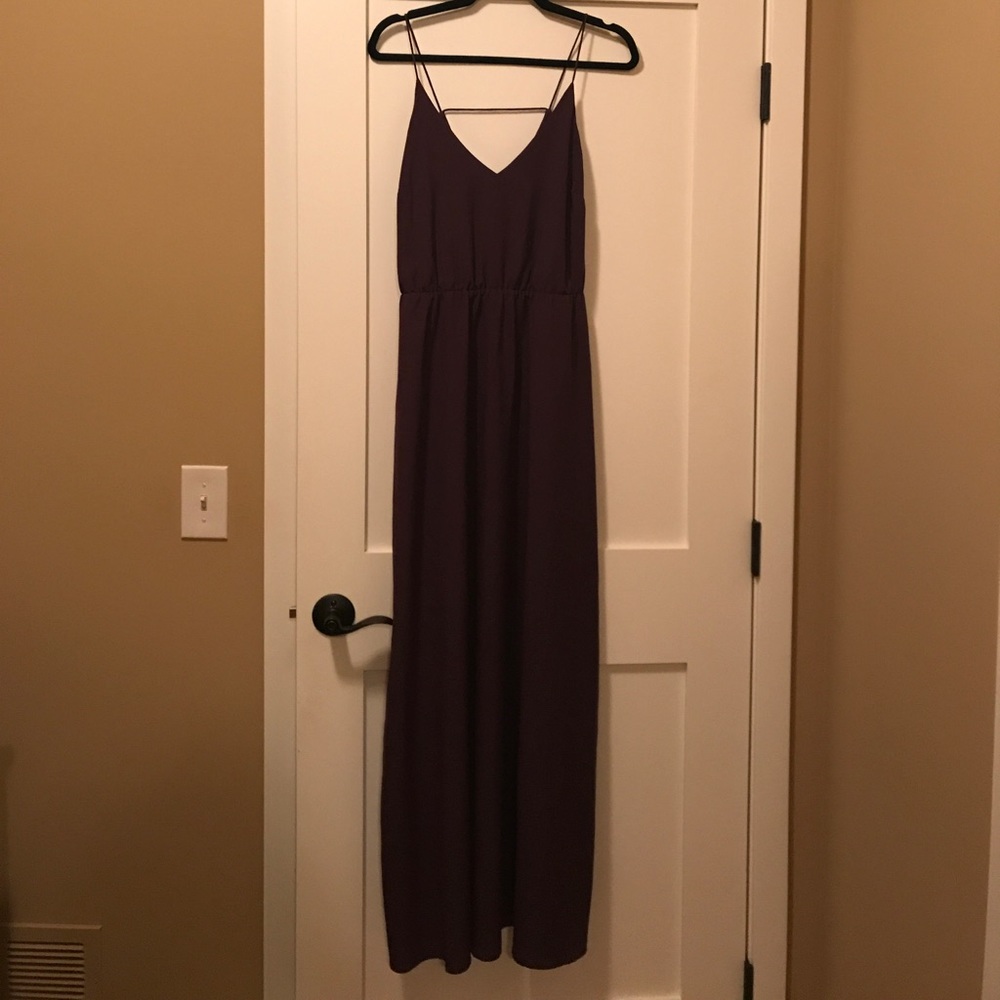 Plum Maxi Dress
